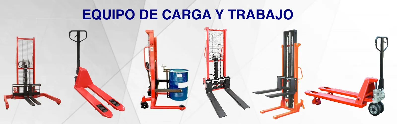 Venta de Equipo de Carga y Trabajo